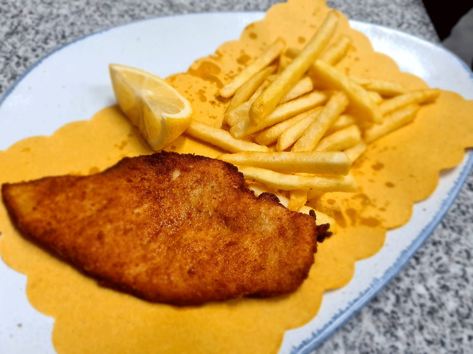 Cotoletta e patatine